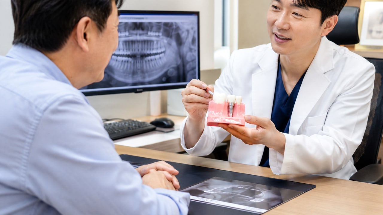 안산 임플란트 상담 상담 전 확인 사진